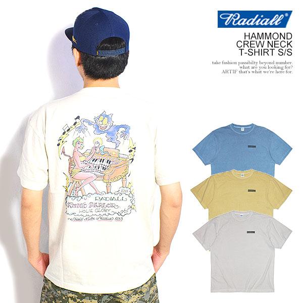 RADIALL ラディアル HAMMOND - CREW NECK T-SHIRT S/S