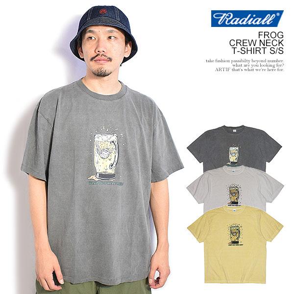 RADIALL ラディアル FROG - CREW NECK T-SHIRT S/S