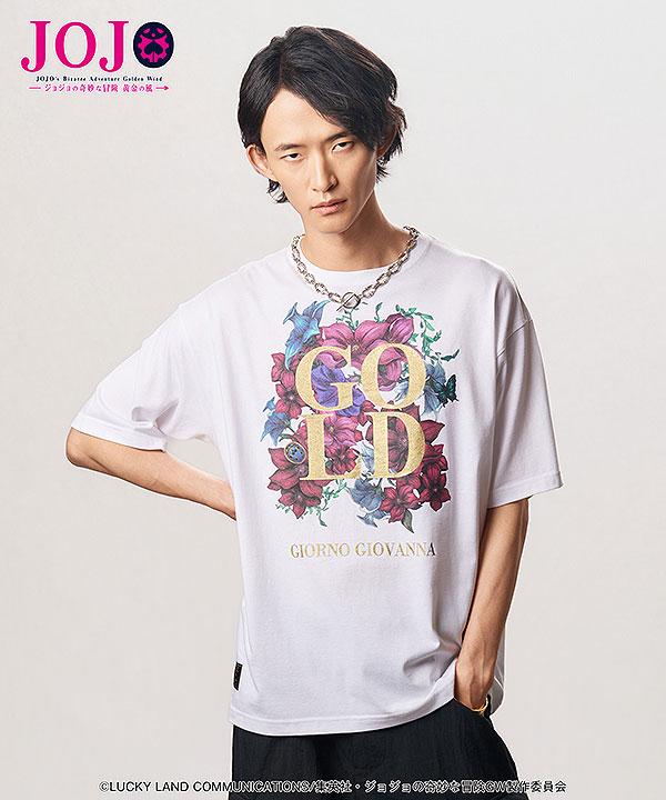 glamb ジョジョの奇妙な冒険 黄金の風 Tシャツ XLサイズ glamb 『ジョジョの奇妙な冒険 黄金の風』 先行予約 11月上旬～中旬