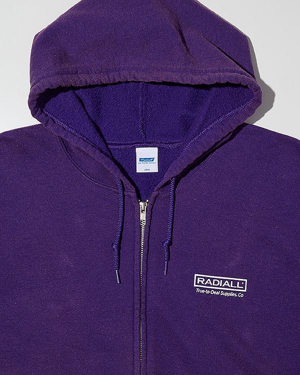 RADIALL ラディアル SUPPLY - ZIP UP HOODIE SWEATSHIRT L/S RADIALL ラディアル SUPPLY - ZIP UP HOODIE SWEATSHIRT L/S