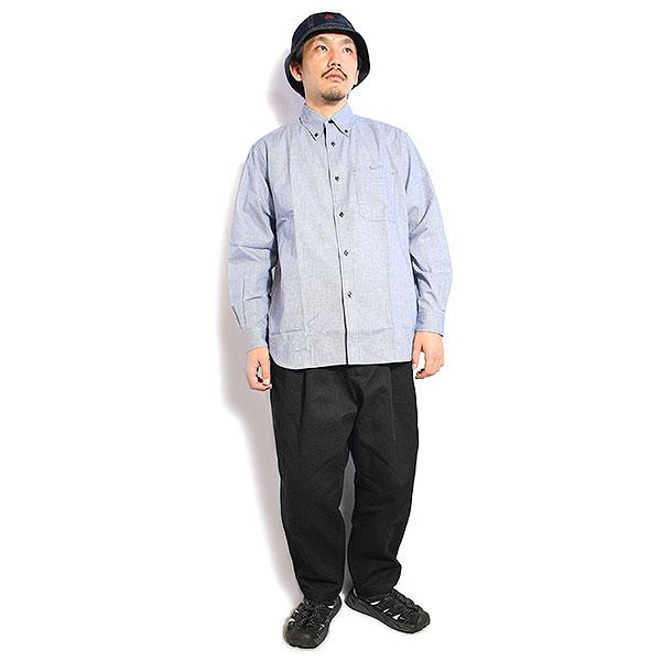 RADIALL ラディアル INTEGRA - B.D. COLLARED SHIRT L/S