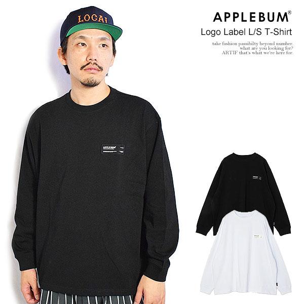 トップス APPLEBUM APPLEBUM アップルバム Logo Label L/S T-Shirt 12oz