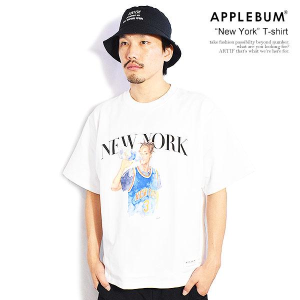 APPLEBUM アップルバム “New York” T-shirt 12oz