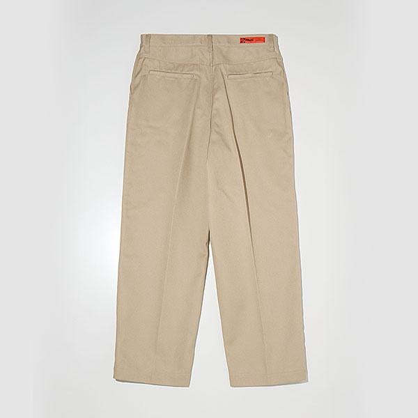 RADIALL ラディアル ワークパンツ チノパン ブラウン 32インチ RADIALL ラディアル CNQ MOTOWN - WIDE TAPERED FIT PANTS