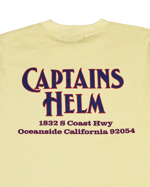 CAPTAINS HELM キャプテンズヘルム #OCEANSIDE LOGO SS TEE