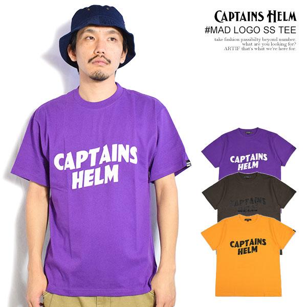 CAPTAINS HELM キャプテンズヘルム #MAD LOGO SS TEE