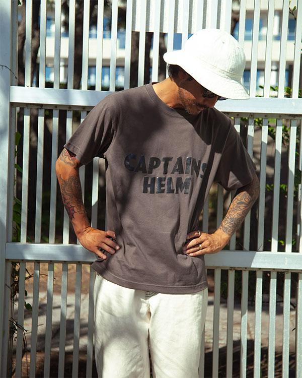 CAPTAINS HELM キャプテンズヘルム #MAD LOGO SS TEE