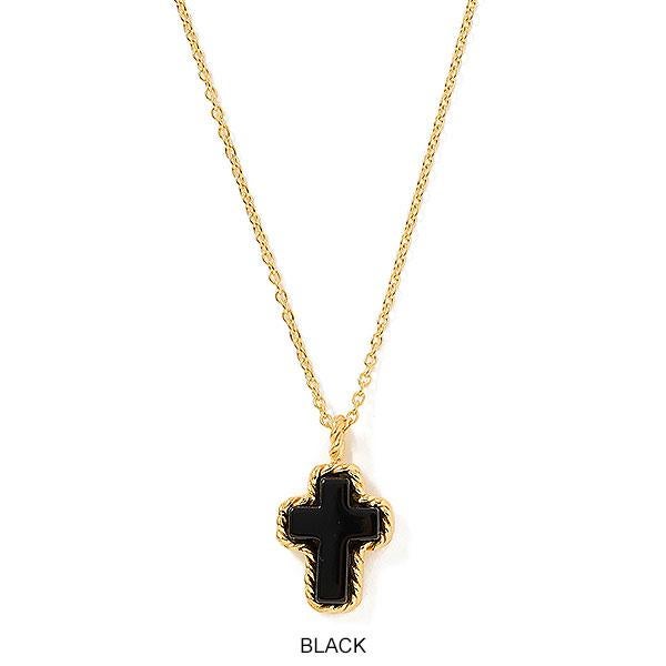 メーカー取り寄せ対応 CRIMIE クライミー STONE CROSS SILVER NECKLACE