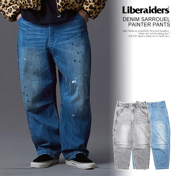 Liberaiders リベレイダース DENIM SARROUEL PAINTER PANTS | ARTIF