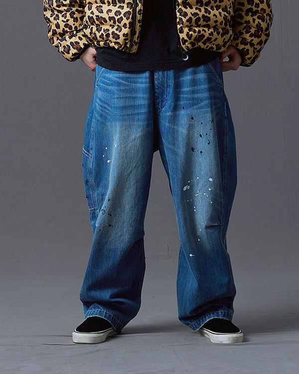 Liberaiders リベレイダース DENIM SARROUEL PAINTER PANTS | ARTIF