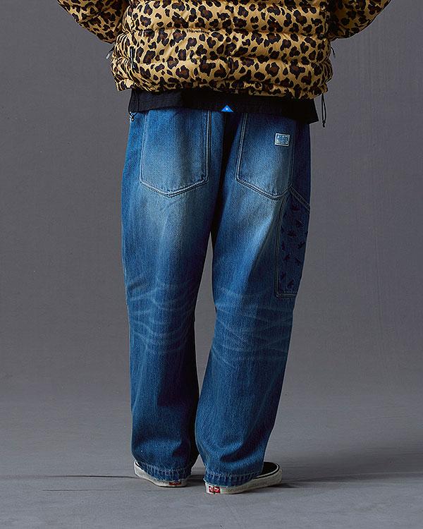 Liberaiders リベレイダース DENIM SARROUEL PAINTER PANTS | ARTIF