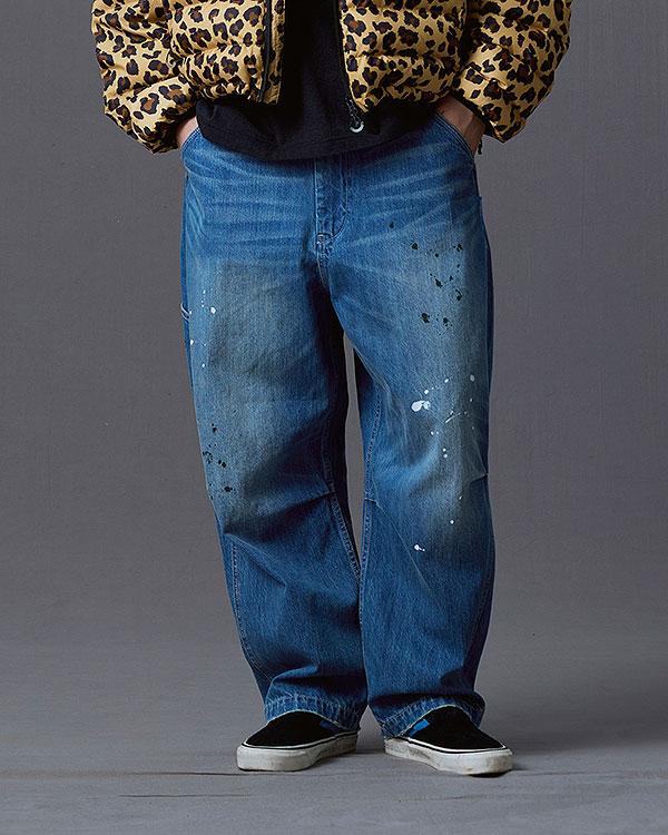 Liberaiders リベレイダース DENIM SARROUEL PAINTER PANTS | ARTIF