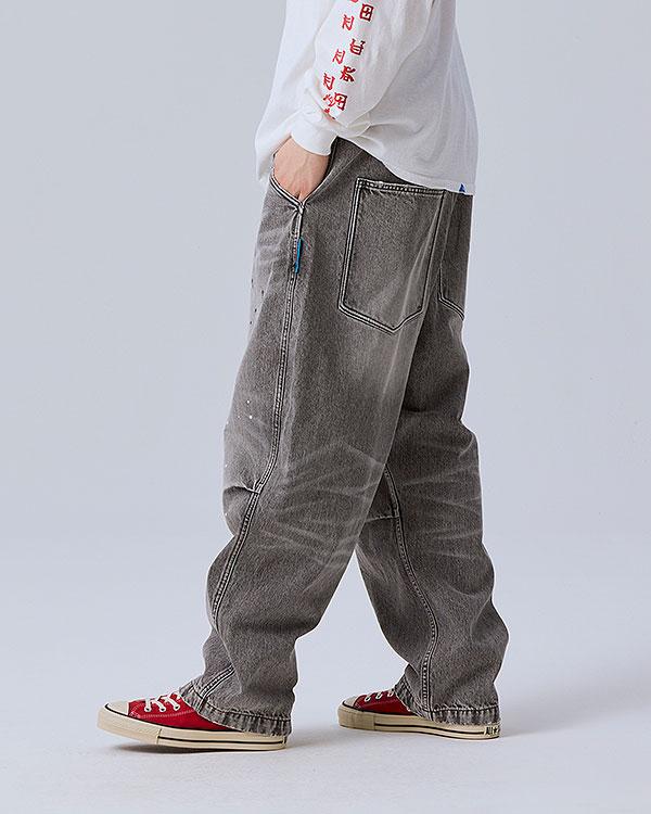 Liberaiders リベレイダース DENIM SARROUEL PAINTER PANTS | ARTIF