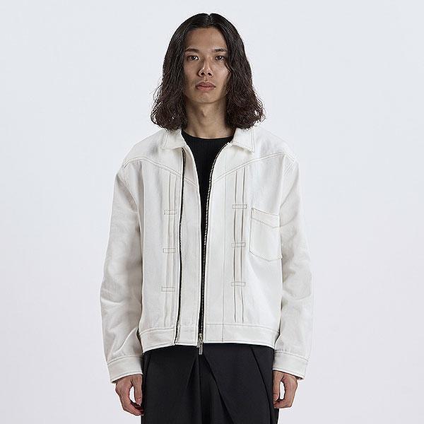 flexwitme ジップフーディ Lホワイト yokosquad dab着用 2026 秋 先行予約 10月上旬入荷予定 NO ID. ノーアイディー BIG