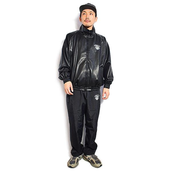 HIDE AND SEEK ハイドアンドシーク Track Jacket (26aw) -PU Leather-