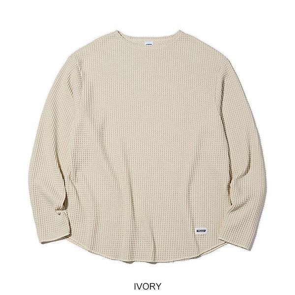 RADIALL ラディアル BIG WAFFLE - BOAT NECK T-SHIRT L/S