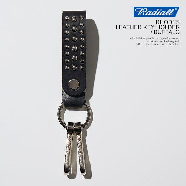 RADIALL ラディアル RHODES - LEATHER KEY HOLDER / BUFFALO