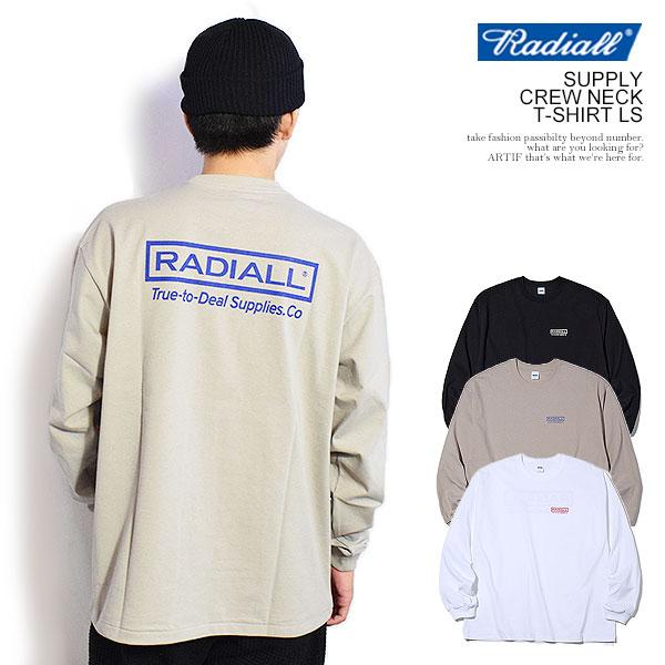 [サイズXL] 2026年S/S 新品未使用 RADIALL ラディアル ロンT RADIALL ラディアル SUPPLY - CREW NECK T-SHIRT L/S