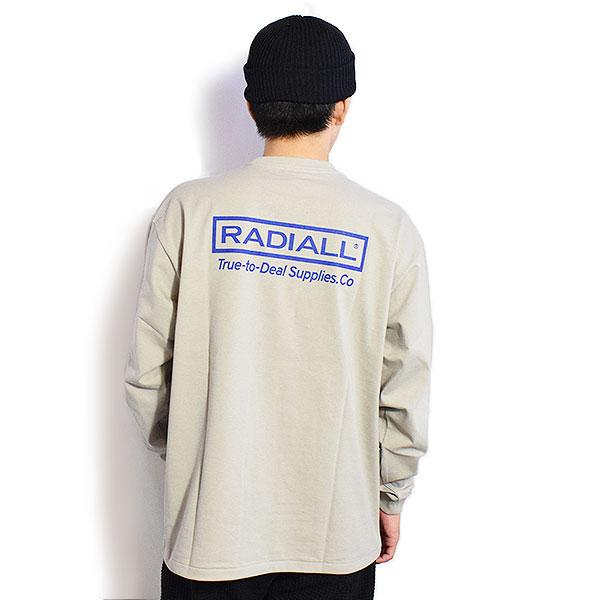 RADIALL ラディアル SUPPLY - CREW NECK T-SHIRT L/S