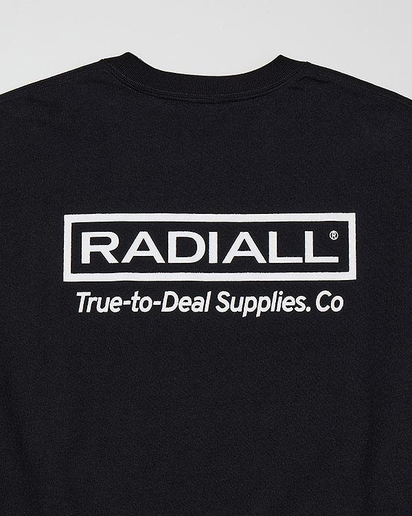 RADIALL ラディアル SUPPLY - CREW NECK T-SHIRT L/S