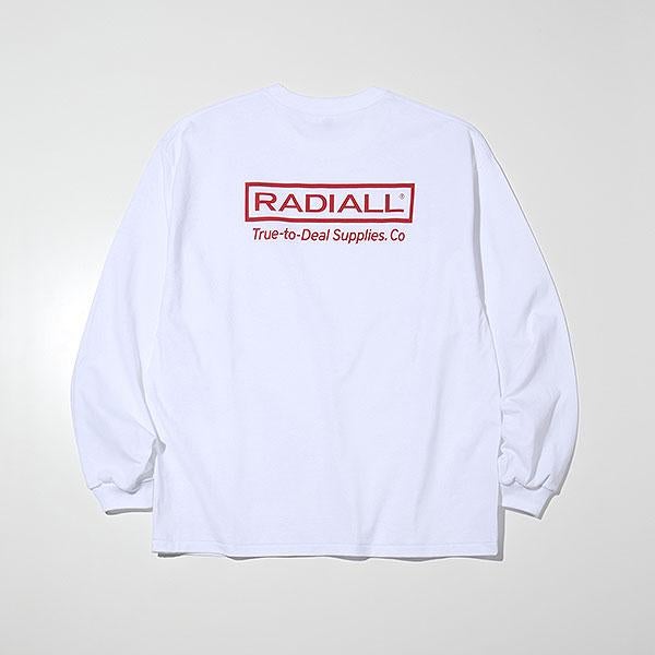 [サイズXL] 2026年S/S 新品未使用 RADIALL ラディアル ロンT RADIALL ラディアル SUPPLY - CREW NECK T-SHIRT L/S