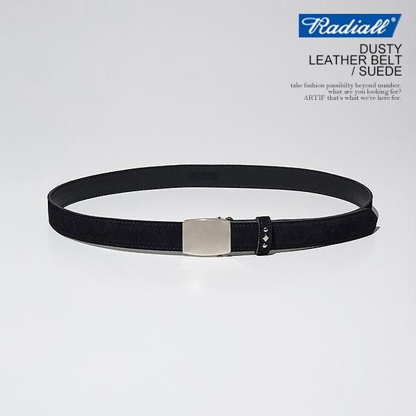 RADIALL ラディアル DUSTY - LEATHER BELT / SUEDE