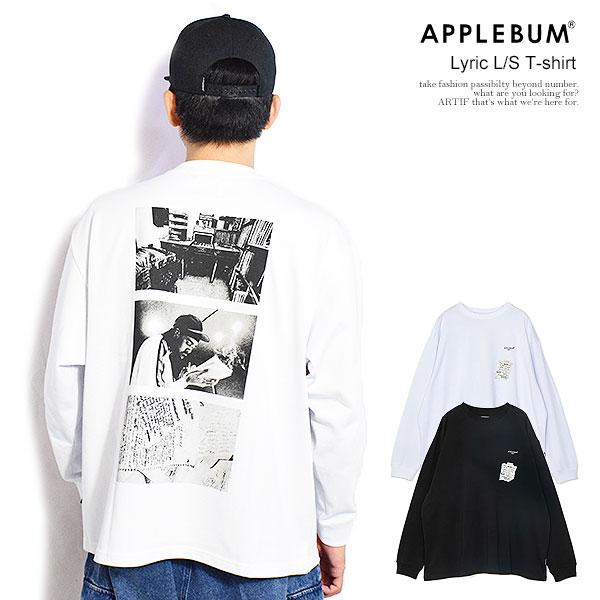 APPLEBUM アップルバム Lyric L/S T-shirt 12oz