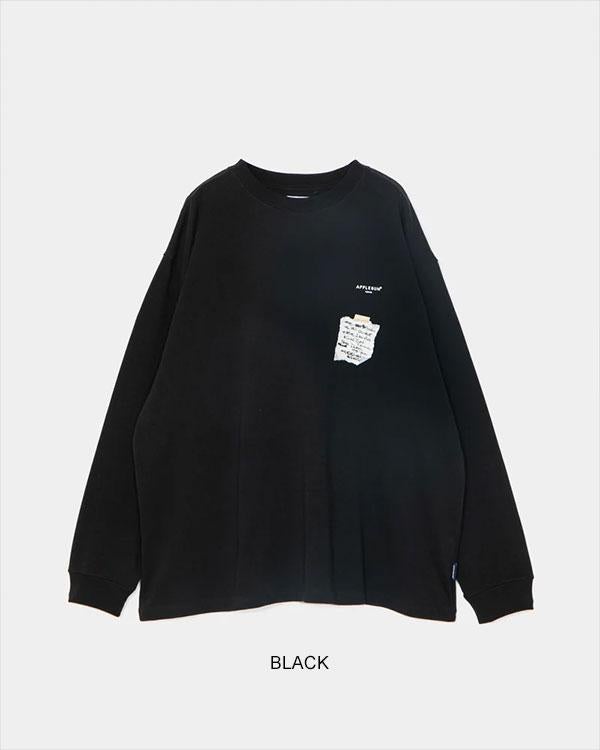 未使用　APPLEBUM L/S T-shirt XL APPLEBUM アップルバム Lyric L/S T-shirt 12oz