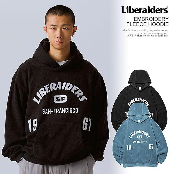 Liberaiders リベレイダース EMBROIDERY FLEECE HOODIE | ARTIF
