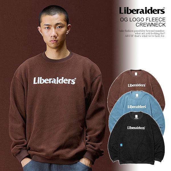 Liberaiders リベレイダース OG LOGO FLEECE CREWNECK | ARTIF