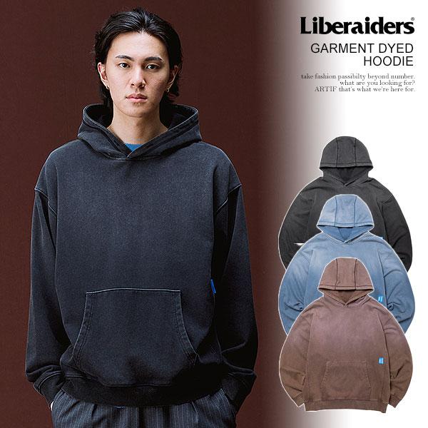Liberaiders リベレイダース GARMENT DYED HOODIE | ARTIF [ストリート