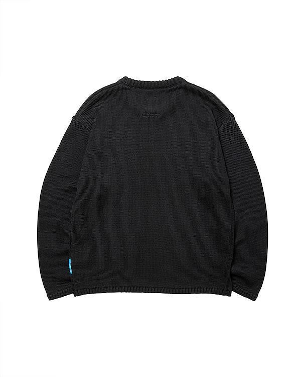 Liberaiders リベレイダース THUNDER LOGO KNIT SWEATER | ARTIF