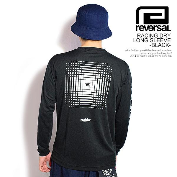 reversal リバーサル RACING DRY LONG SLEEVE -BLACK- | ARTIF