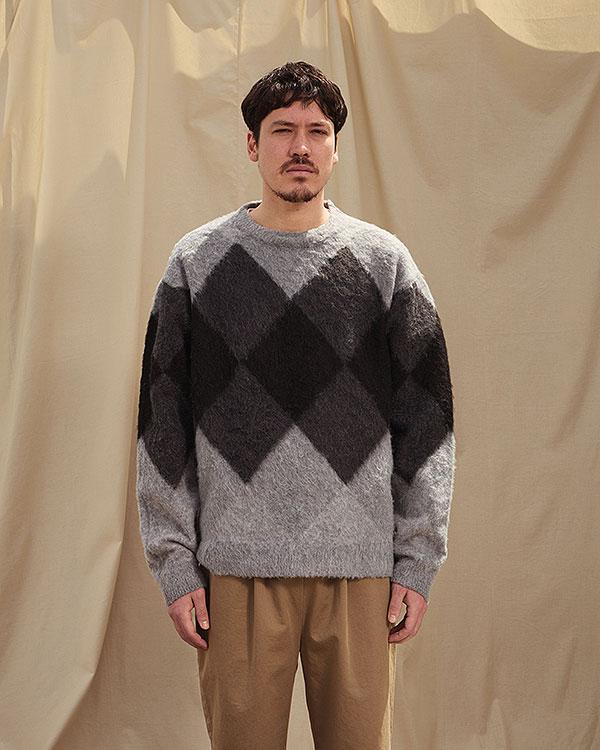 ラディアル RADIALL ラディアル AT THE STUDIO - CREW NECK SWEATER L/S