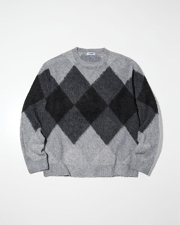 RADIALL ラディアル AT THE STUDIO - CREW NECK SWEATER L/S