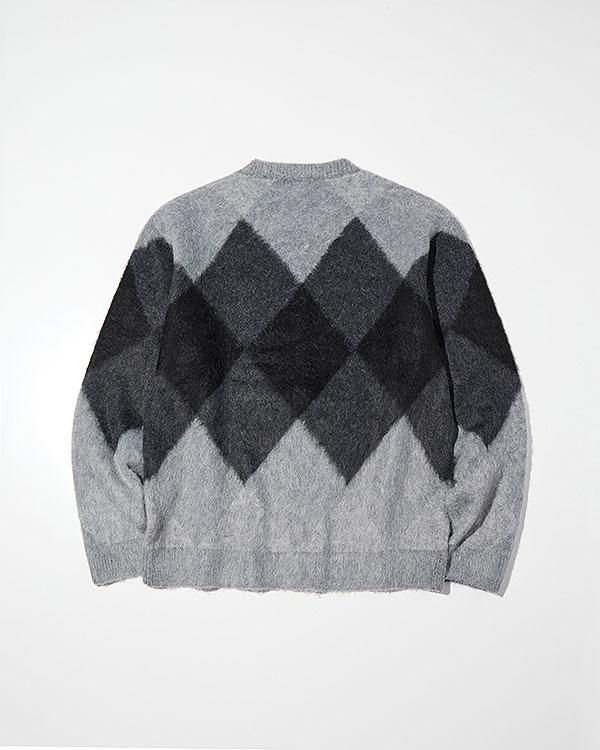 RADIALL ラディアル AT THE STUDIO - CREW NECK SWEATER L/S