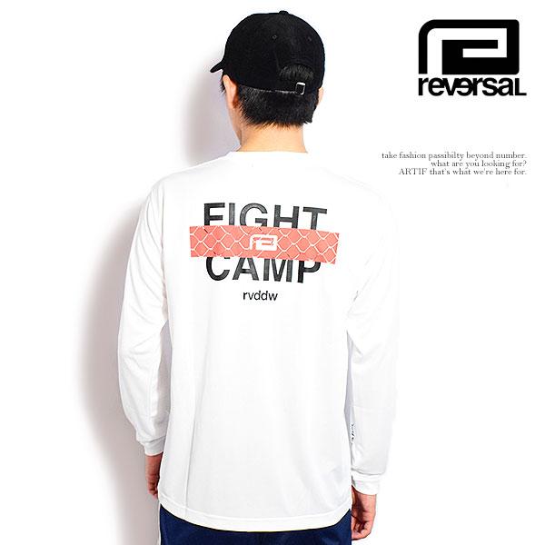 reversal リバーサル FIGHT CAMP DRY LONG SLEEVE -WHITE- | ARTIF