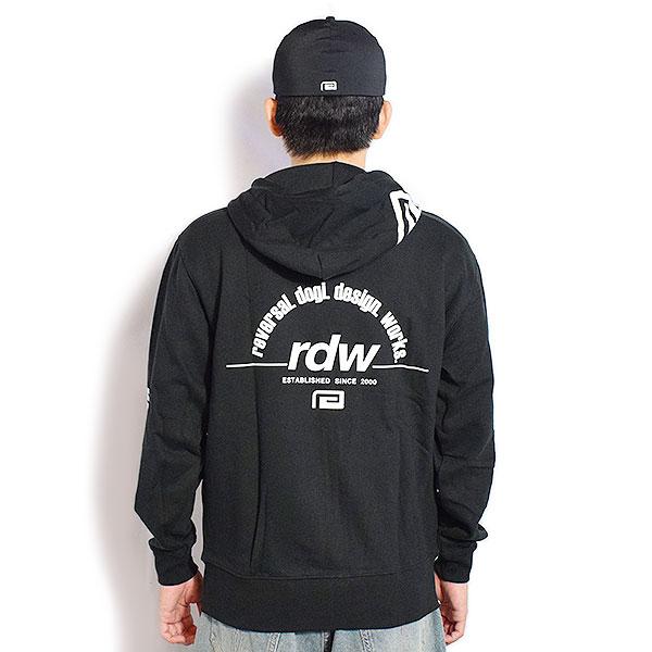reversal リバーサル rdw ZIP SWEAT HOODIE -BLACK- | ARTIF