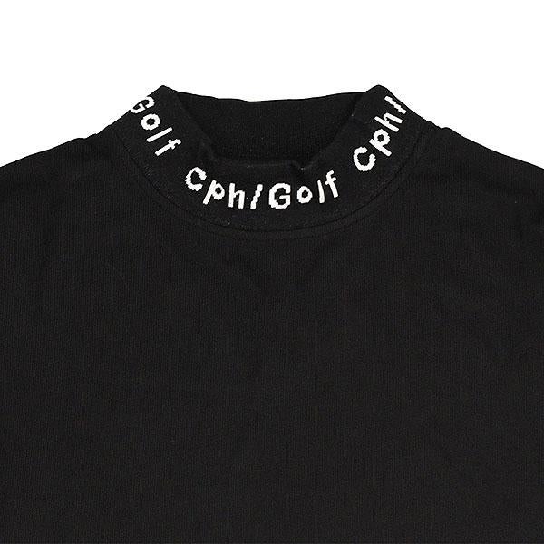 CAPTAINS HELM GOLF キャプテンズヘルムゴルフ JACQUARD MOCK NECK LS TEE