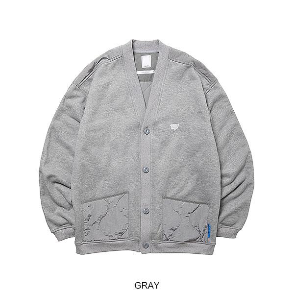Liberaiders リベレイダース COTTON FLEECE QUILTED CARDIGAN | ARTIF