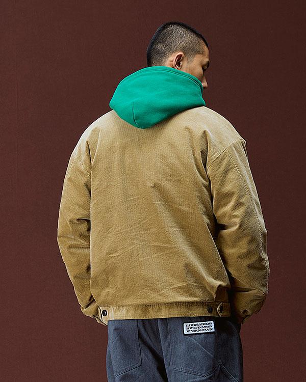Liberaiders リベレイダース CORDUROY ZIP JACKET | ARTIF [ストリート