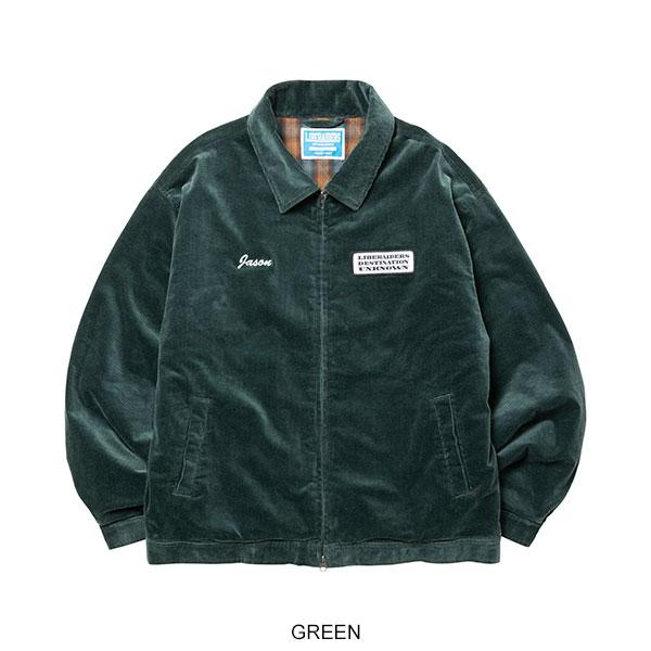Liberaiders リベレイダース CORDUROY ZIP JACKET | ARTIF [ストリート
