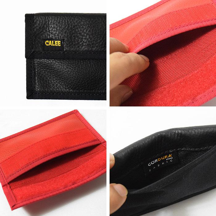 CALEE(キャリー) CORDURA NYLON MINI WALLET【メンズ 財布 ウォレット