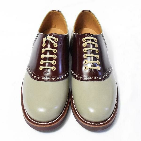 GLAD HAND×REGAL グラッドハンド×リーガル SADDLE-SHOES -GRAY/BROWN-