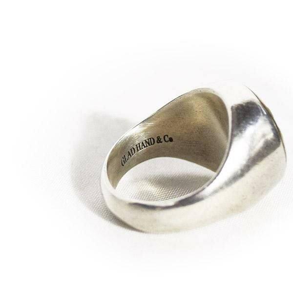GLAD HAND グラッドハンド BUTTON RING HAT -SMALL- メンズ リング