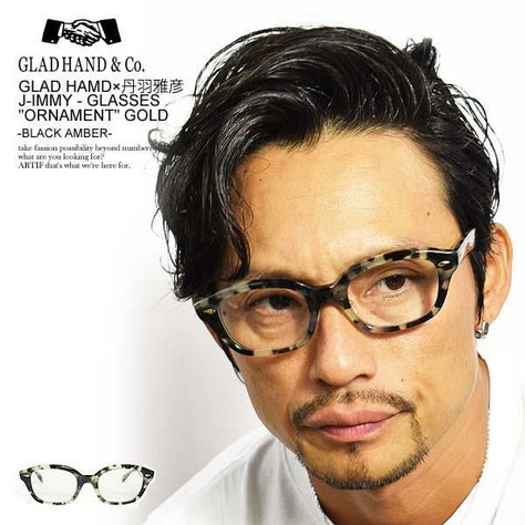 GLAD HAND×丹羽雅彦 グラッドハンド×丹羽雅彦 J-IMMY GLASSES 