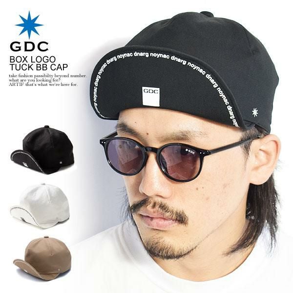 GDC ジーディーシー BOX LOGO TUCK BB CAP メンズ キャップ 帽子