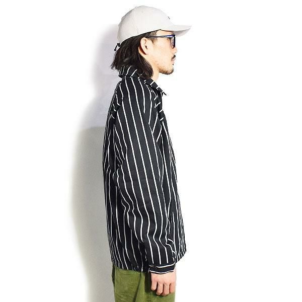 COOKMAN クックマン DELIVERY JACKET EX WARM STRIPE -BLACK-