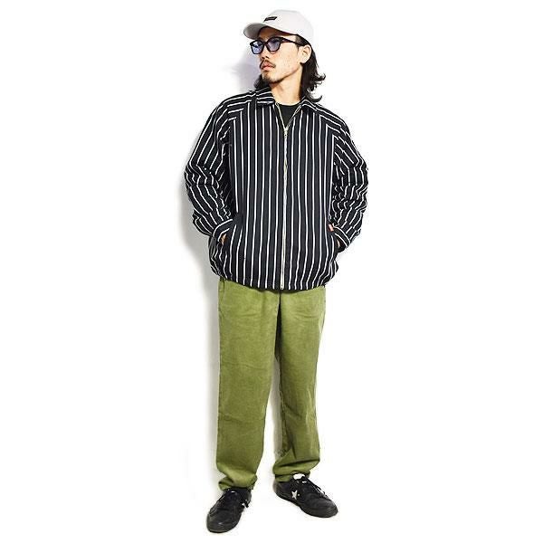COOKMAN クックマン DELIVERY JACKET EX WARM STRIPE -BLACK-