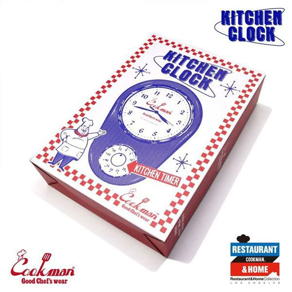 COOKMAN クックマン KITCHEN CLOCK BLACK -BLACK- メンズ キッチン